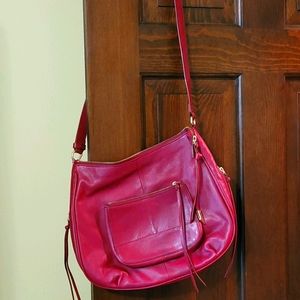 FOLEY & CORINNA LEATHER CROSSBODY BAG